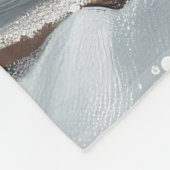 Coton De Tulear Dog Weihnachtsfest Fleecedecke (Ecke)