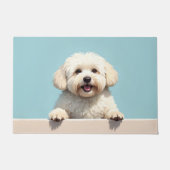 Coton de Tulear Fußmatten Kunst Fußmatte (Vorderseite)