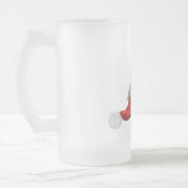Coton de Tulear - Gewartet Mattglas Bierglas (Links)
