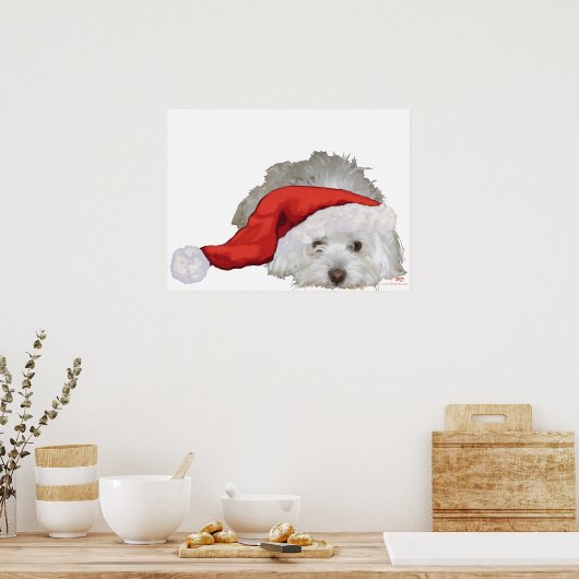 Coton de Tulear - Gewartet Poster (Küche)