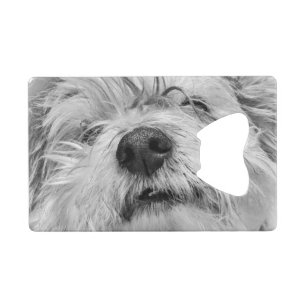 Coton de Tulear Hund Geldbeutel Flaschenöffner