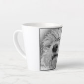 Coton de Tulear Hund Milchtasse (Linke Ecke)