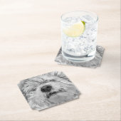 Coton de Tulear Hund Untersetzer (Vor Ort)