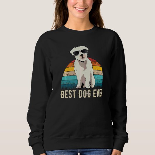 Coton De Tulear-Hunderasse Sweatshirt (Vorderseite)