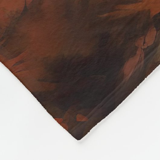 Coton De Tulear im Herbst Leaves Fall Inspiriert Fleecedecke (Ecke)