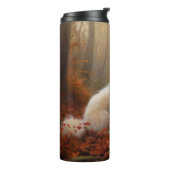 Coton De Tulear im Herbst Leaves Fall Inspiriert Thermosbecher (Nach links gedreht)