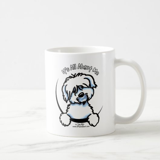 Coton de Tulear ist alles über mich Kaffeetasse (Rechts)