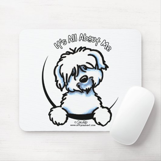 Coton de Tulear ist alles über mich Mousepad (Mit Mouse)