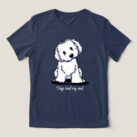 Coton de Tulear KiniArt T - Shirt (Design Vorderseite)