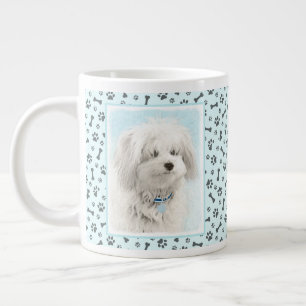 Coton de Tulear Painting - Niedliche Original Dog Jumbo-Tasse