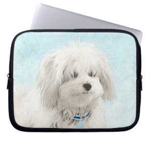 Coton de Tulear Painting - Niedliche Original Dog Laptopschutzhülle