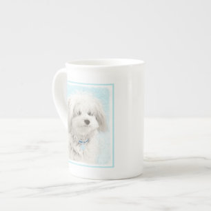 Coton de Tulear Painting - Niedliche Original Dog Porzellantasse
