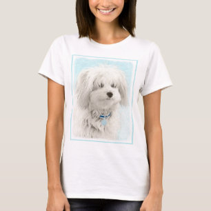 Coton de Tulear Painting - Niedliche Original Hund T-Shirt