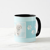 Coton de Tulear Painting - Niedliche Original Hund Tasse (VorderseiteRechts)