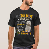 Coton De Tulear Sehr geehrter Daddy danke Ihnen, d T-Shirt (Vorderseite)
