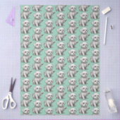 Coton de Tuléar Seidenpapier (Basteln)