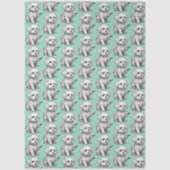 Coton de Tuléar Seidenpapier (Vorderseite)