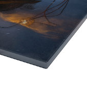 Coton De Tulear Snowy Sleigh Weihnachtsdekor Schneidebrett (Ecke)