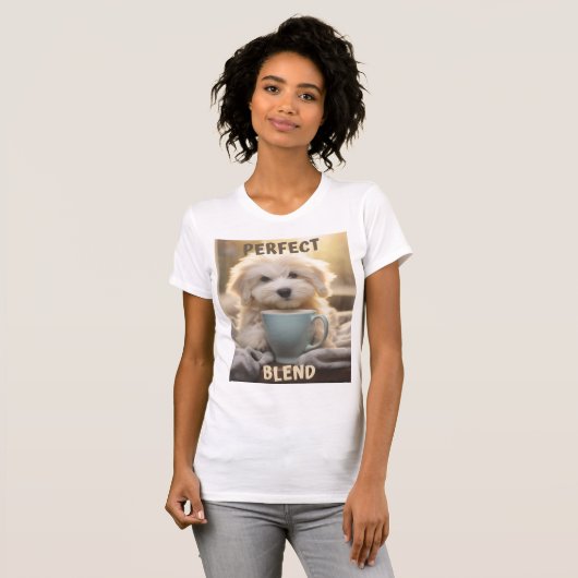 Coton de Tulear T - Shirt (Vorne ganz)