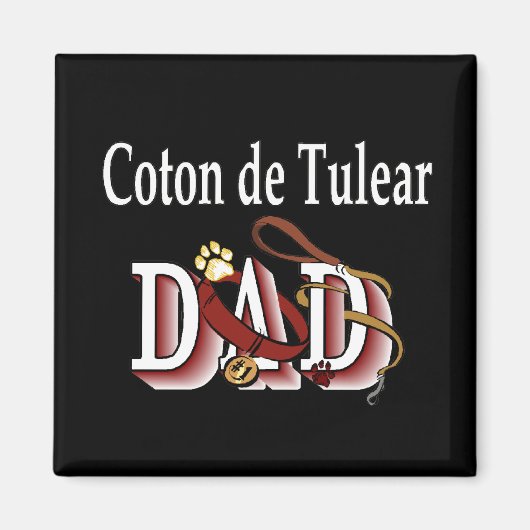 Coton de Tulear Tranz Magnet (Vorne)
