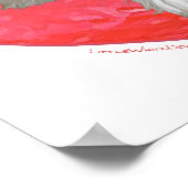 Coton de Tulear Valentinstag Poster (Ecke)