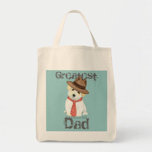 Coton de Tulear Vater Tragetasche (Vorne)