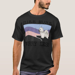 Coton de Tulear-Wanderung macht sich mehr Sorgen, T-Shirt