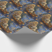 Coton De Tulear Weihnachtsreise Geschenkpapier (Ecke)