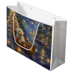 Coton De Tulear Weihnachtsreise Große Geschenktüte