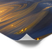 Coton De Tulear Weihnachtsreise Poster (Ecke)