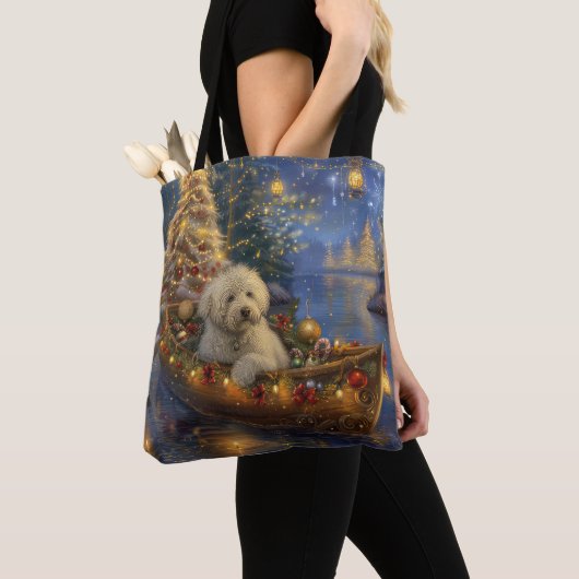 Coton De Tulear Weihnachtsreise Tasche (Von Nahem)