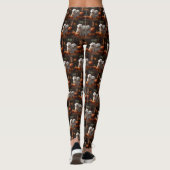 Coton De Tulear Welppy Autumn Delight Pumpkin Leggings (Rückseite)