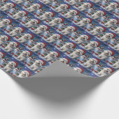 Coton De Tulear Winter Wonderland Christmas Joy Geschenkpapier (Ecke)