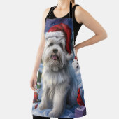 Coton De Tulear Winter Wonderland Christmas Joy Schürze (InSitu)