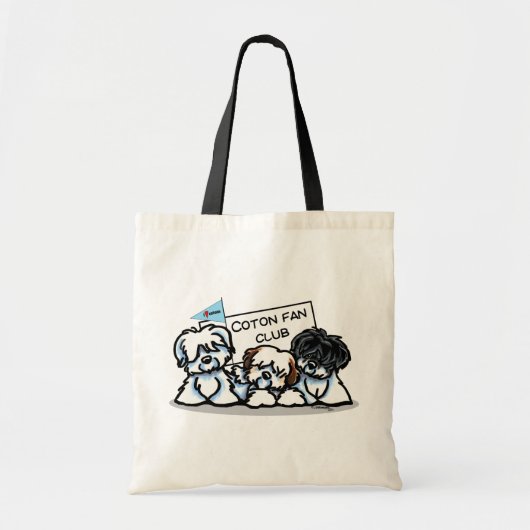 Coton Fan Club Tragetasche (Vorne)