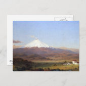 Cotopaxi, Ecuador von Frederick Edwin Church Postkarte (Vorne/Hinten)