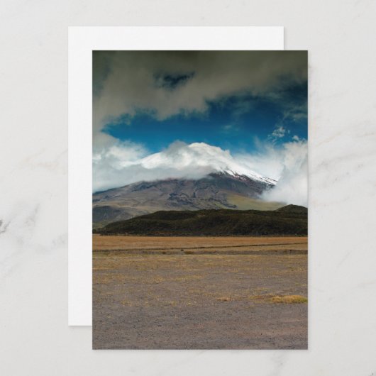 Cotopaxi-Karte (Vorne/Hinten)