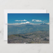Cotopaxi & Quito Card (Vorderseite)