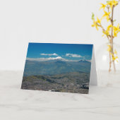 Cotopaxi & Quito Karte (Gelbe Blume)