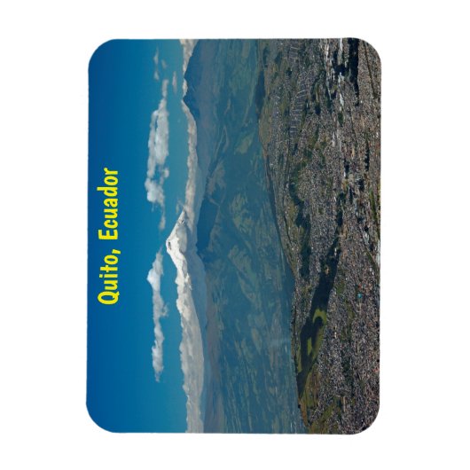 Cotopaxi & Quito Magnet (Vertikal)