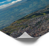 Cotopaxi & Quito Poster (Ecke)