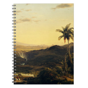 Cotopaxi von den Anden von Frederic Edwin Ch Notizblock