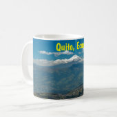 Cotopaxi vulkan & Quito, Ecuador Kaffeetasse (Vorderseite Links)