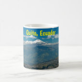 Cotopaxi vulkan & Quito, Ecuador Kaffeetasse (Mittel)