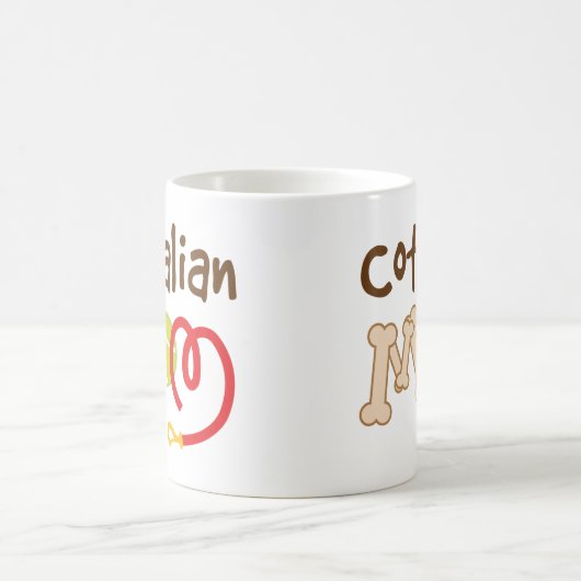 Cotralian Hundezucht-Mama-Geschenk Kaffeetasse (Mittel)
