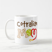 Cotralian Hundezucht-Mama-Geschenk Kaffeetasse (Links)