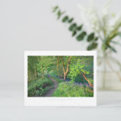 Cotswold Spring Wood Postkarte (Stehend Vorderseite)