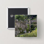 Cotswold Stein Hütten im Dorf Button (Vorne & Hinten)