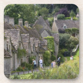 Cotswold Stein Hütten im Dorf Getränkeuntersetzer (Vorderseite)