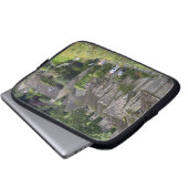 Cotswold Stein Hütten im Dorf Laptopschutzhülle (Vorne Knopf)